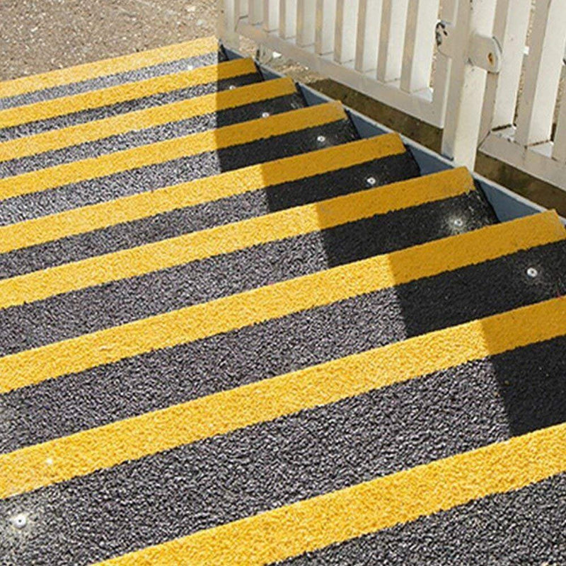 2" 16.4Ft Yellow & Black Floor Safety Non Skid Safety Tape Anti Slip Adhesive, Indoor or Outdoor Applicable, High Traction High Grip