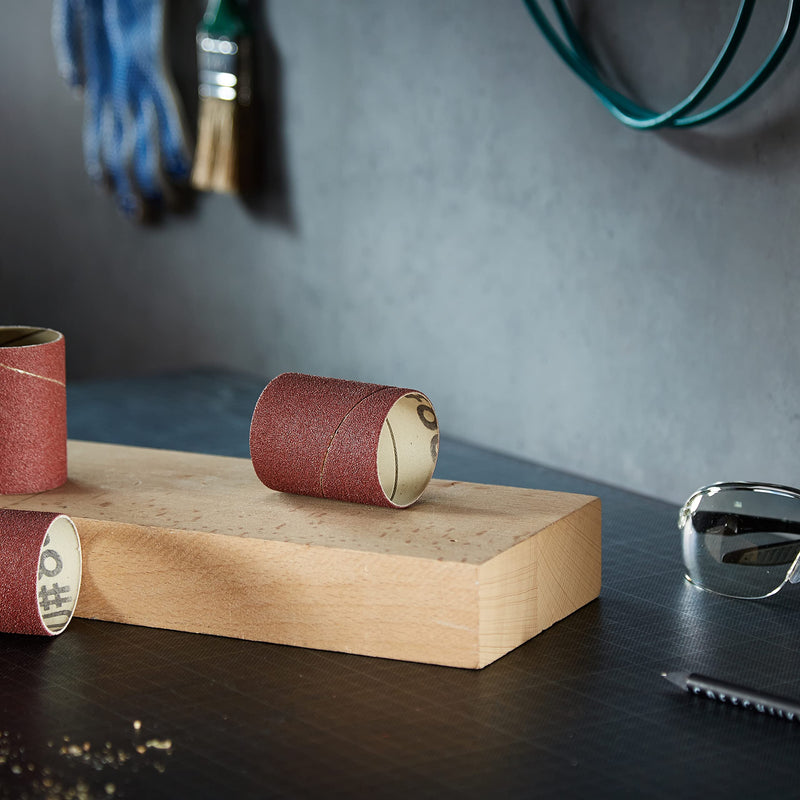 Bosch 1600A0014P Sanding Roller Sanding Sleeve SH60 K80 for Bosch PRR 250 Removing Roller Green Körnung 80