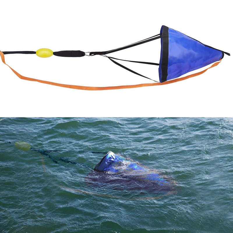 Drift Sock with Harness Buoy,Ocean Anglers Fishing Drogue Sea Anchor for Boat/Kayak/Pontoon 40'' for 18 - 20ft Boat