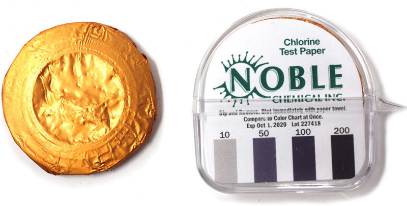 [Australia - AusPower] - Noble Chemical CM-240 Chlorine Test Paper Dispenser - 10-200ppm 