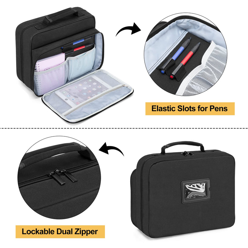 [Australia - AusPower] - Damero 2-Layer Stethoscope Case Bundle with Pill Bottle Bag 