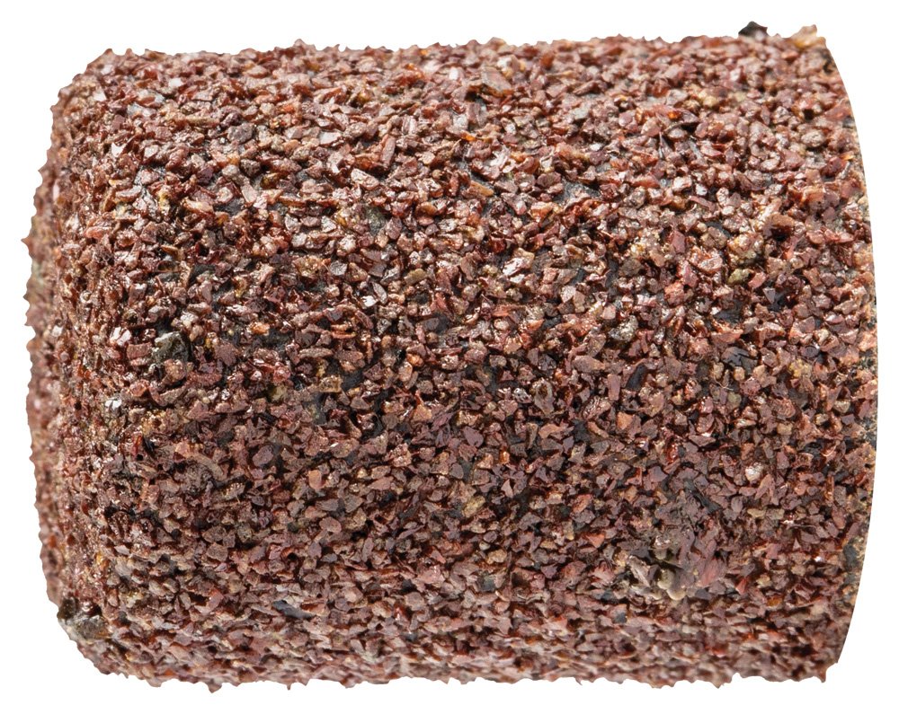 PFERD 46065 Policap Abrasive Cap, Shape A, Aluminum Oxide A, 1/2" Diameter x 11/16" Length, 60 Grit (Pack of 50)