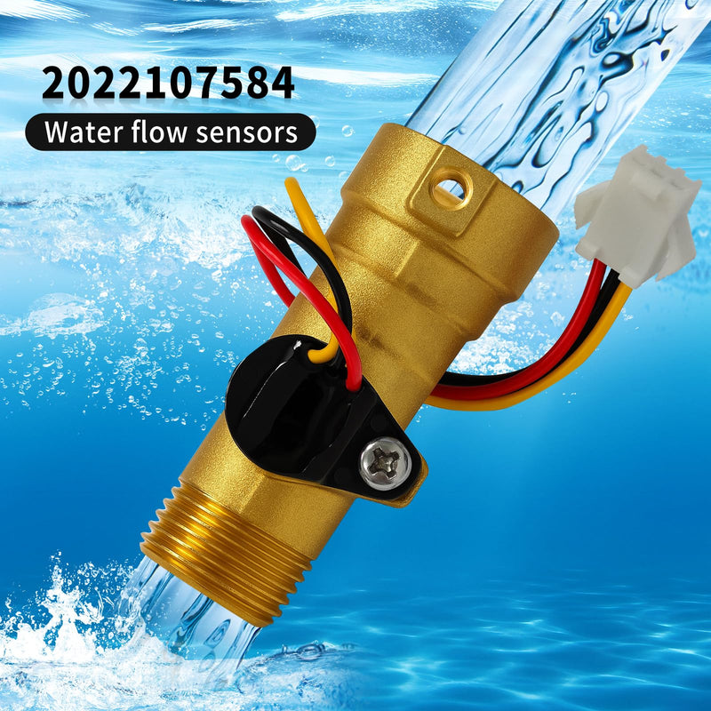 [Australia - AusPower] - 2022107584 Water Flow sensors for Girard RV tankless Water heaters Girard 2GWH-24 GSWH-2 Water heaters and Gas-Fired instantaneous Water heaters and rv Water Meter Replacement Parts 