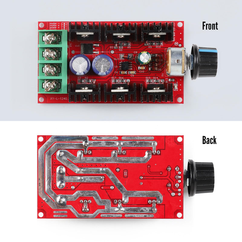 [Australia - AusPower] - SWAWIS 12V 24V 48V 2000W MAX 9-50V 40A DC Motor Speed Controller Switch, Motor Speed Controller Switch Signal Generator with Housing, PWM HHO RC Controller Regulator DC 9-50V motor speed controller 