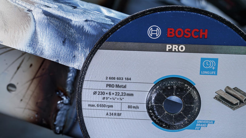 Bosch 2608603184 Standard for Metal Grinding disc with Depressed Centre Ø 230 mm 1 piece