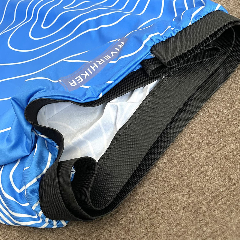 [Australia - AusPower] - Stretchy Bike Wheel Cover, Anti-dust High Elastic Outdoor Indoor Washable Bicycle Protection Storage Bag Blue Striped 