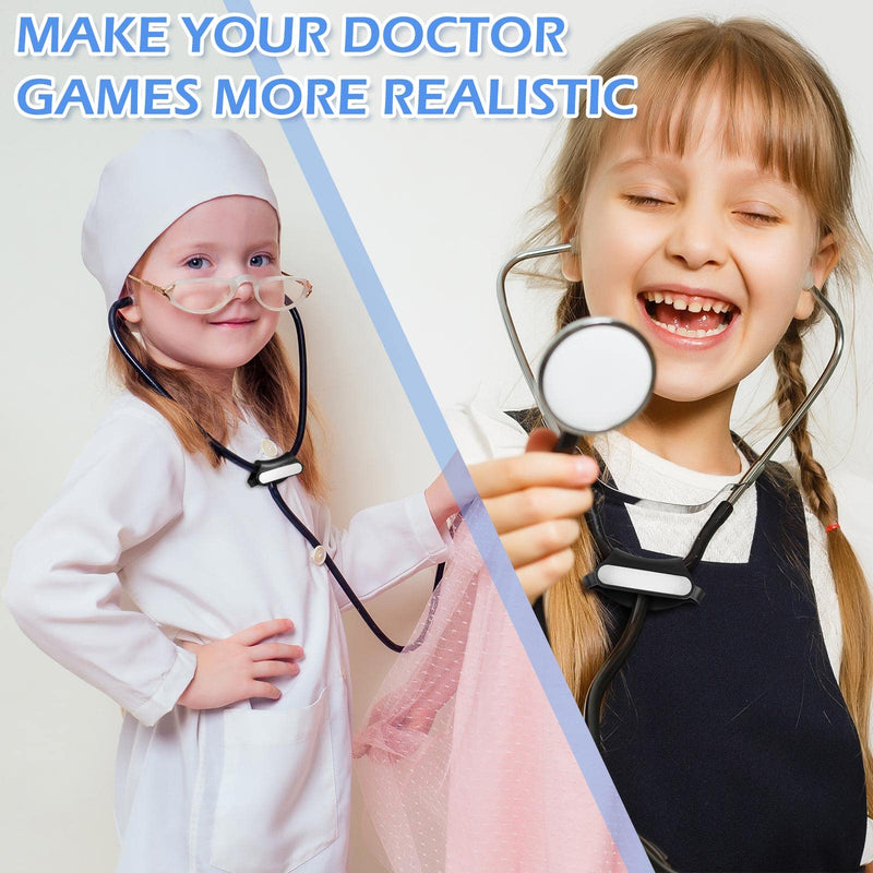 [Australia - AusPower] - 10 Pcs Stethoscope Name Tag Stethoscope ID Tag Personalized Identification Tag with Name Label Stickers Practical Gift Nurses, Doctors, Veterinarians and Med Students 