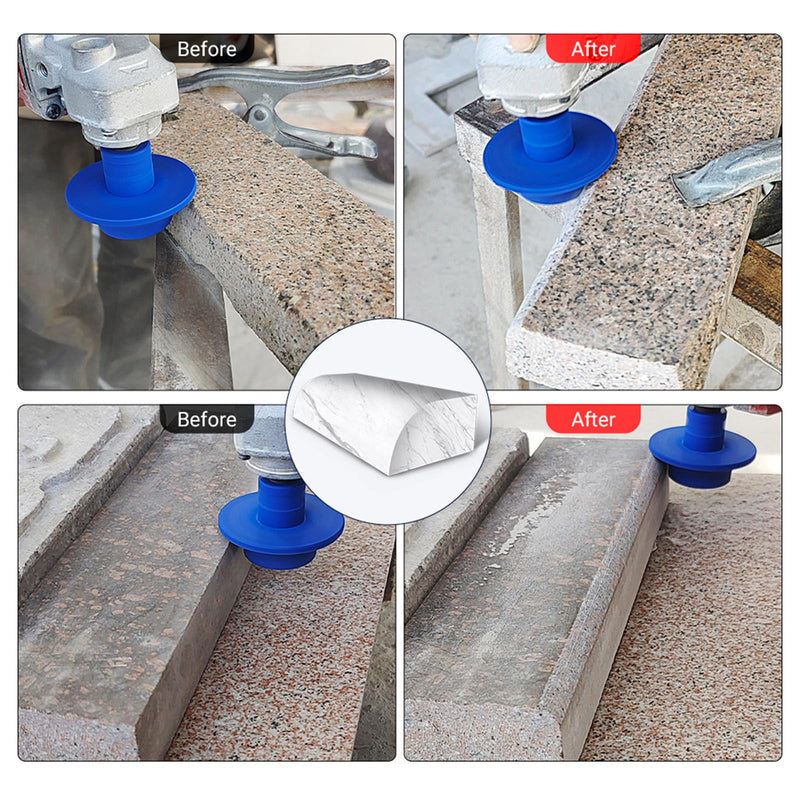 [Australia - AusPower] - LOZLIN Diamond Trimming Wheels French Trimming Wheels for Marble, Granite and Tile Stone Trimming Mounting Angle Grinders 5/8-11 Tool Accessories 