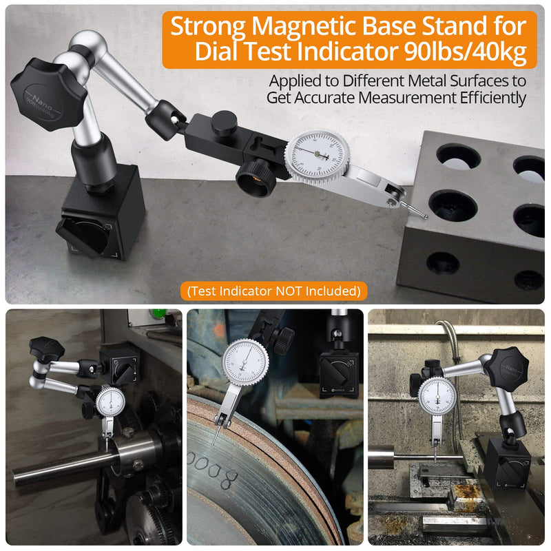 [Australia - AusPower] - Neoteck 1" Digital Indicator + 90lbs/40kg Magnetic Base Stand 