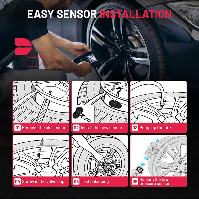 [Australia - AusPower] - BDFHYK TPMS Sensor GM 315Mhz Tire Pressure Monitoring Sensor Compatible with Chevy Silverado Tire Sensor Replacement OE# 13598771 13598772 13586335 13581558 4-Pack 