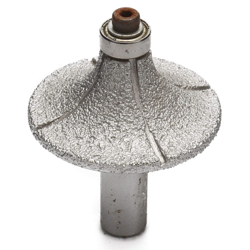 ILOVETOOL Radius 18mm Diamond Profile Wheel BRAZED Router Bit Bullnose Head Radius 18mm