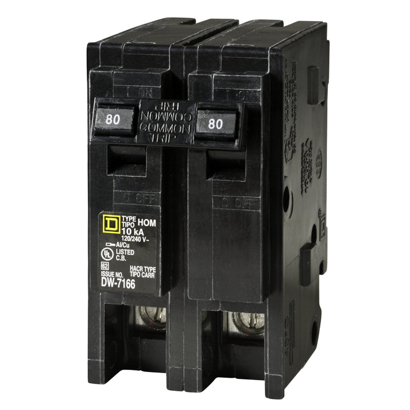 Square D by Schneider Electric Square D - HOM280CP Homeline 80-Amp Two-Pole Circuit Breaker