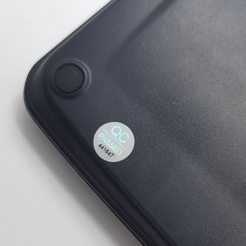 1700pcs 0.39 inch QC Passed Tamper Proof Stickers Silver High Security Tamper Evident Warranty Void Hologram Labels w/Unique Sequential Serial Numbering Silve 1700pcs