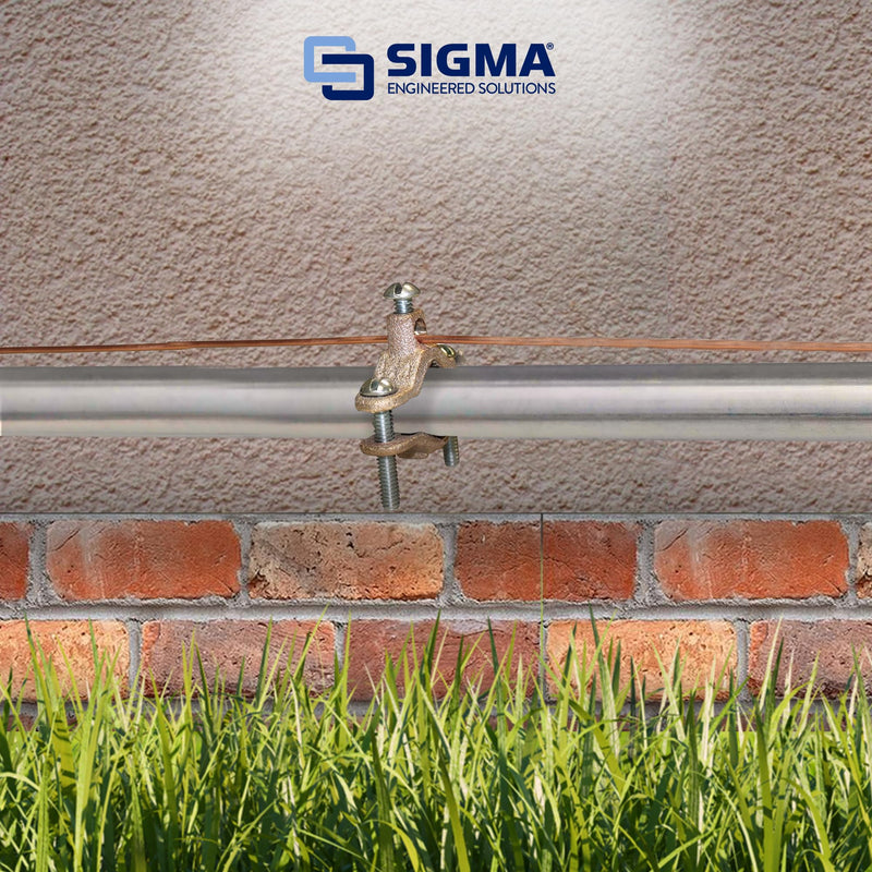 [Australia - AusPower] - SIGMA ENGINEERED SOLUTIONS ProConnex 41309 Ground Clamp 1/2" - 1" 1 Count (Pack of 1) 