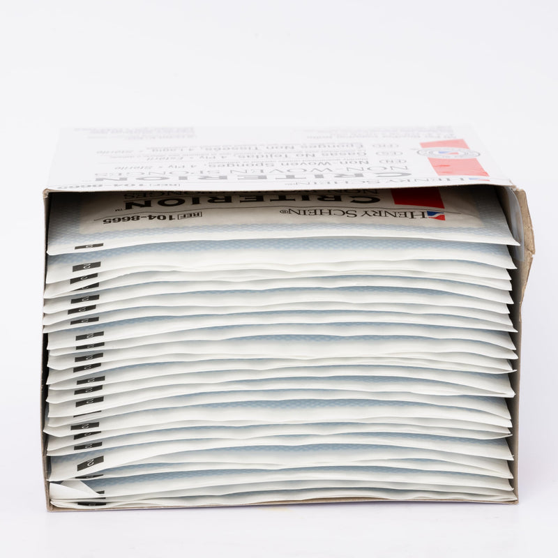 [Australia - AusPower] - Criterion 4x4 Non-Woven Sponge- Rayon/Polyester Blend, 4-Ply, Sterile- 50/PK 50 Count (Pack of 1) 