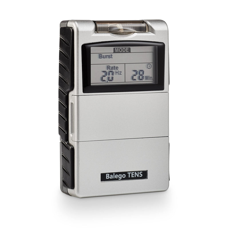 [Australia - AusPower] - Balego TENS Machine Digital 100mA Edition with Kit, Placement Chart and 5 Therapy Modes for Pain Relief 