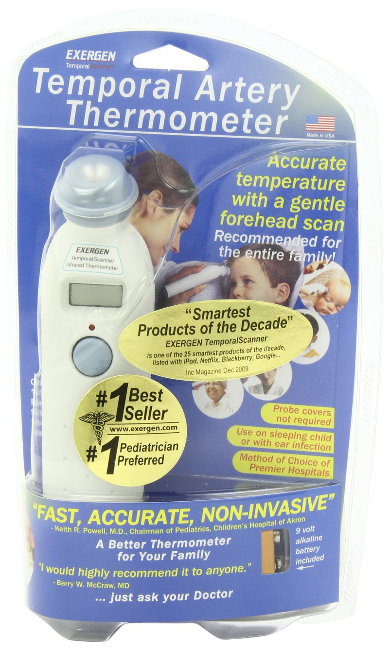 [Australia - AusPower] - Exergen Thermometer, Temporal Scanner 1 thermometer 