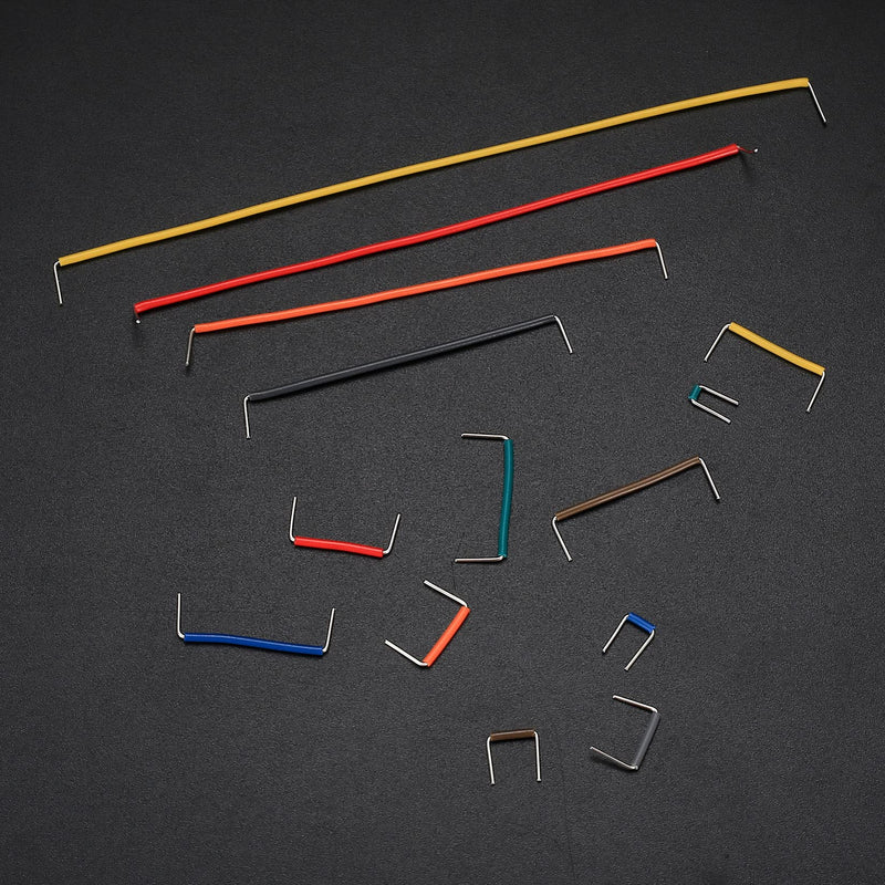 [Australia - AusPower] - 2-125 mm Breadboard Jumper Wire Kits, PCB Circuit Boards Jumper Wire Cables Assortment Kits with 14 Different Lengths, for Breadboard Prototyping Solder Circuits (840Pcs) 840Pcs 