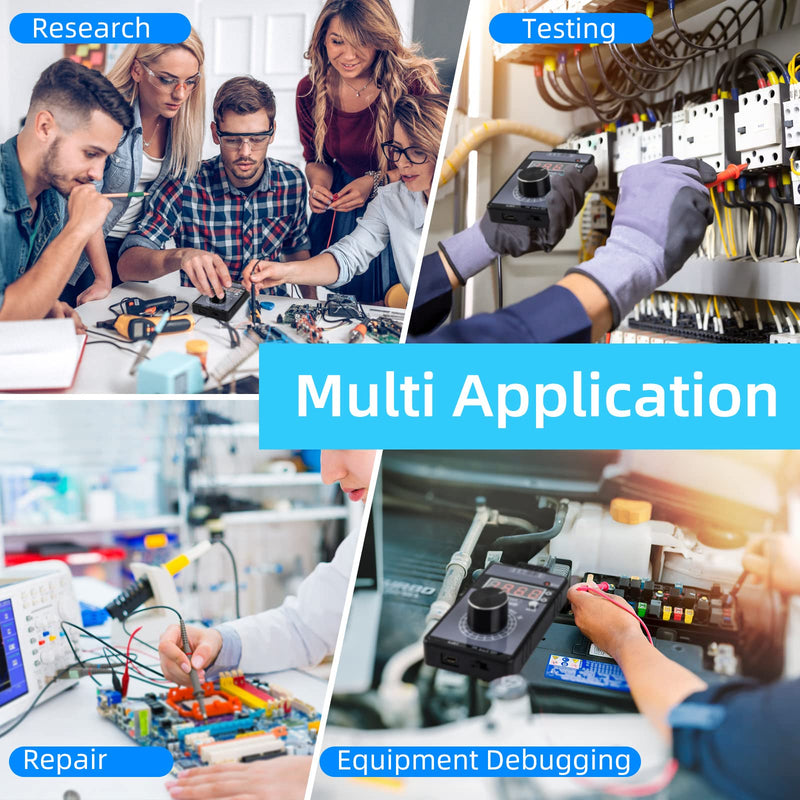 [Australia - AusPower] - Koolertron 0/4-20mA DC 0-10V Signal Generator,2-IN-1Portable Mini Function Generator Built-in 1000mAh Rechargeable Battery,Analog Generator with 4-Digit LCD Display,Accuracy 0.01,for PLC/Panel Testing 0-20mA 