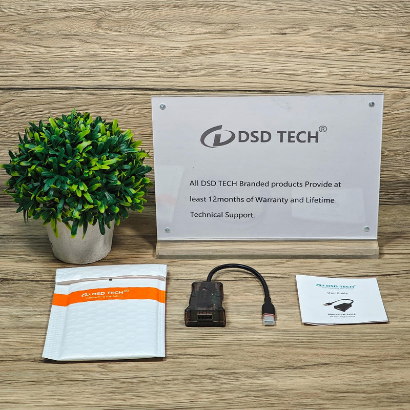 DSD TECH SH-G01C USB-C 480M High Speed Isolator(0.5FT)