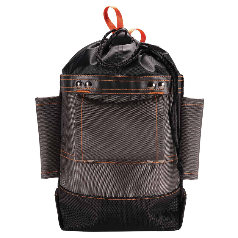 Ergodyne Arsenal 5926 Topped Bolt Bag Tool Pouch – Short, Polyester , Gray