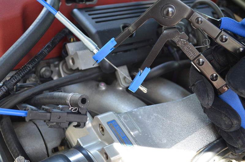 Astro Pneumatic Tool 94093 Multi-Cable Hose Clamp Pliers Triple Cable Type Hook Set