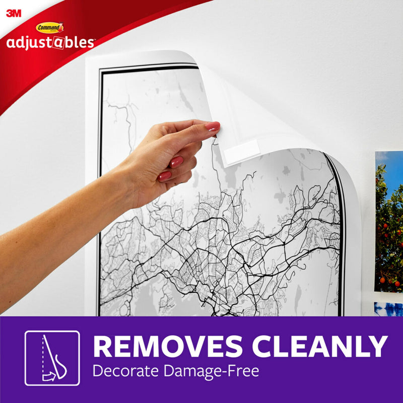 [Australia - AusPower] - Command Adjustables Poster Strips, Value Pack, Repositionable Poster Strips, 48 Strips 