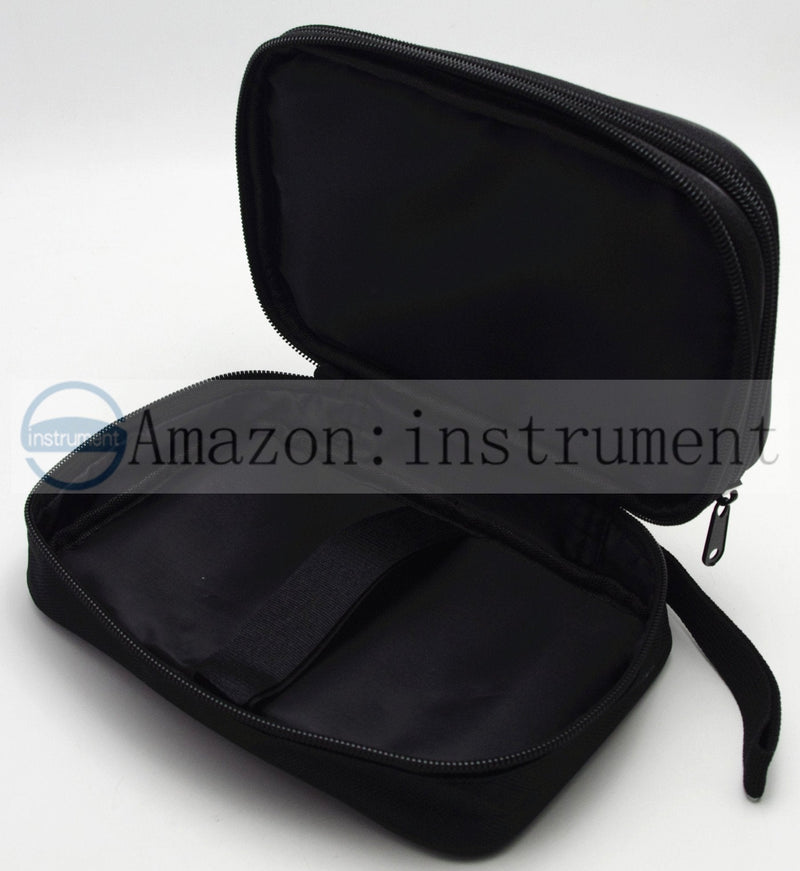 [Australia - AusPower] - TH19 Double Layered Padded Carrying Zipper Soft Case with Wrist Strap Use for Multimeter Meter 