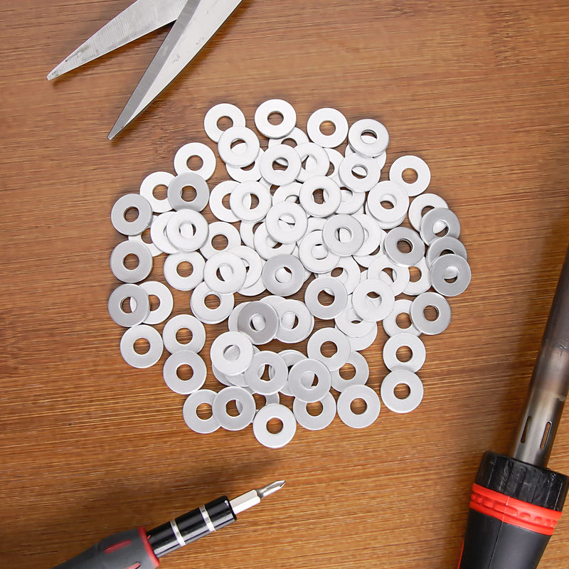 [Australia - AusPower] - Aluminum Backup POP Rivet Washers for 3/16" Diameter Rivets,Aluminum Back Up Washer, 310 Pieces 3/16" 