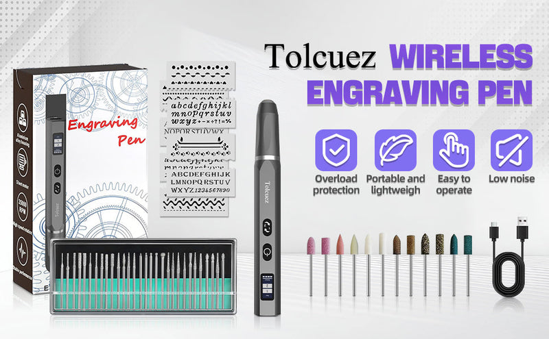 Electric Engraving Pen for Metal, Wood, Glass, Plastic,Carving Tools