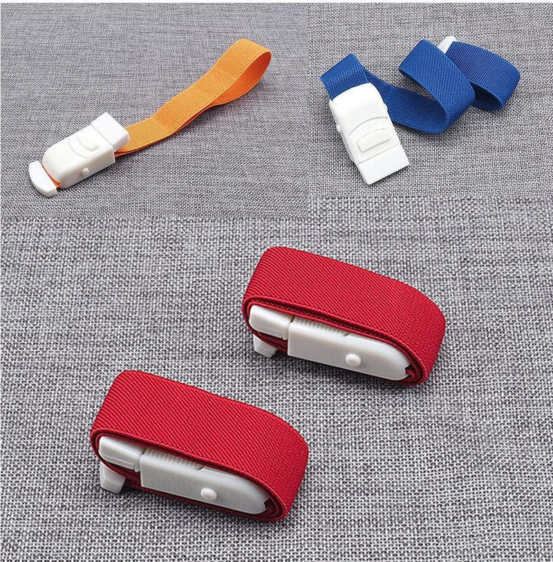 [Australia - AusPower] - Tourniquets, Emergency Outdoor Tourniquet First Aid Tactical Life Saving Hemorrhage Control,Medical Buckle Tourniquet with at Home, Outdoors, Sports, Workplace, Hiking & Survival (6 Pack) Elastic 6 