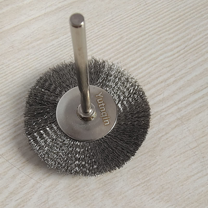 [Australia - AusPower] - 69Pcs Abrasive Wheel Buffing Polishing Wheel Wire Brushes Set for Rotary Tool Accessories,Shank 3mm Mini Brush Polishing Kit,for Power-Operated Grinders 
