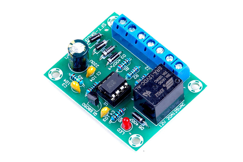[Australia - AusPower] - Liquid Level Controller Sensor Module DC 12V Water Level Detection Sensor Drainage Control Circuit Board Suitable for Controller Switch Automation Detection Pump Tank Water Level 