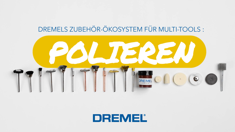 Dremel 422 Polishing Tip Accessory Set for Multifunctional Tool with 4 Polishing Tips Diameter 9.5 mm for Cleaning and Polishing Silver, Steel, Brass, Plexiglas, Plastic, Gold, Aluminum, Metal Pack of 2 Dremel 422 polishing tip
