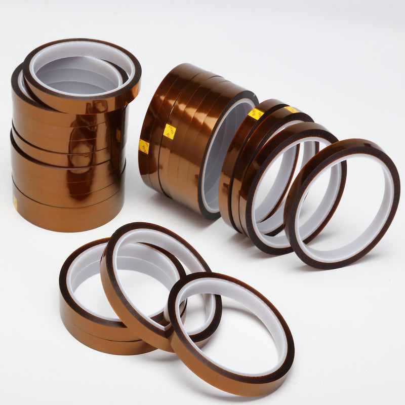 [Australia - AusPower] - Valley'sYuMiao 24Rolls,10mm×108fts,Heat Tape for Sublimation, Heat Transfer Tape, Heat Resistant Tape, No Residue, Thermal, Insulation Protection, Total Length 2596fts, Max 420? 