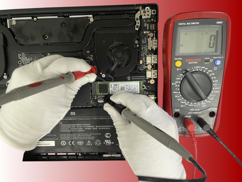 [Australia - AusPower] - 2PCS Digital Multimeter Test Leads Set with 2PCS 10A Alligator Clips 