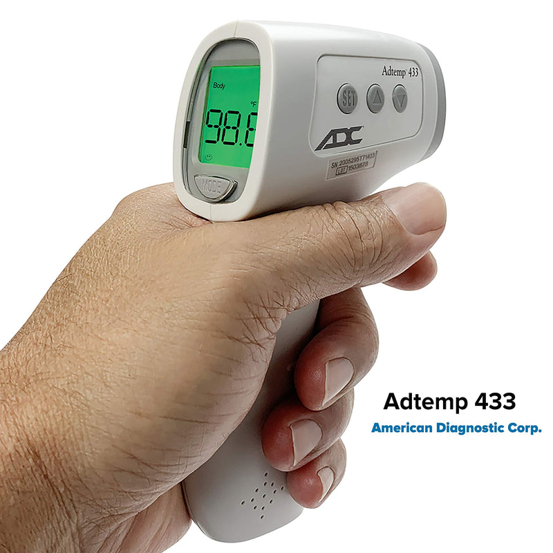 [Australia - AusPower] - ADC Non-Contact Infrared Trigger-Style Screening Thermometer, Adtemp 433 