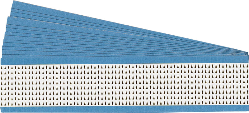 Board Inspection Arrows 0.19 in H x 0.125 in W Cloth White on Black 25 Cards/Pk