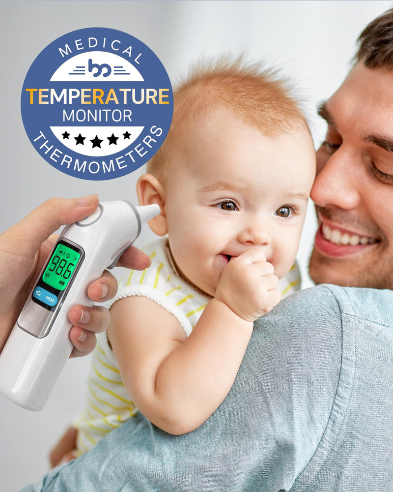 [Australia - AusPower] - Ear Thermometer 2 Pcs 