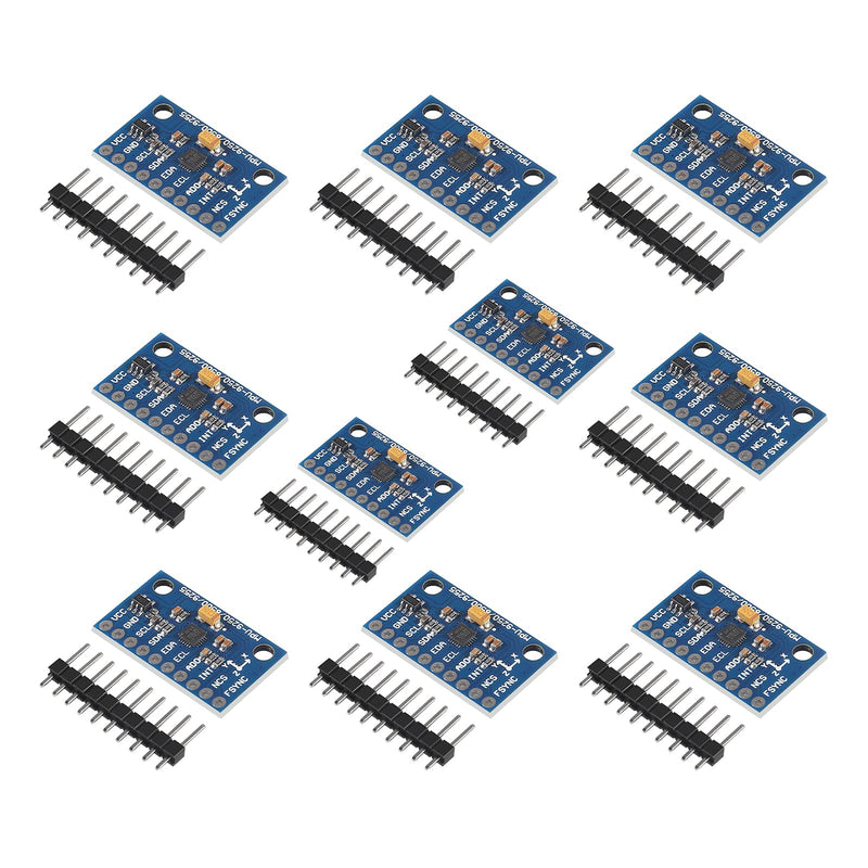 [Australia - AusPower] - AITRIP 10PCS MPU-6500 GY-6500 Sensor Module 3 Axis Gyro + 3 Axis Accelerometer Replace MPU6000 MPU6500 10 