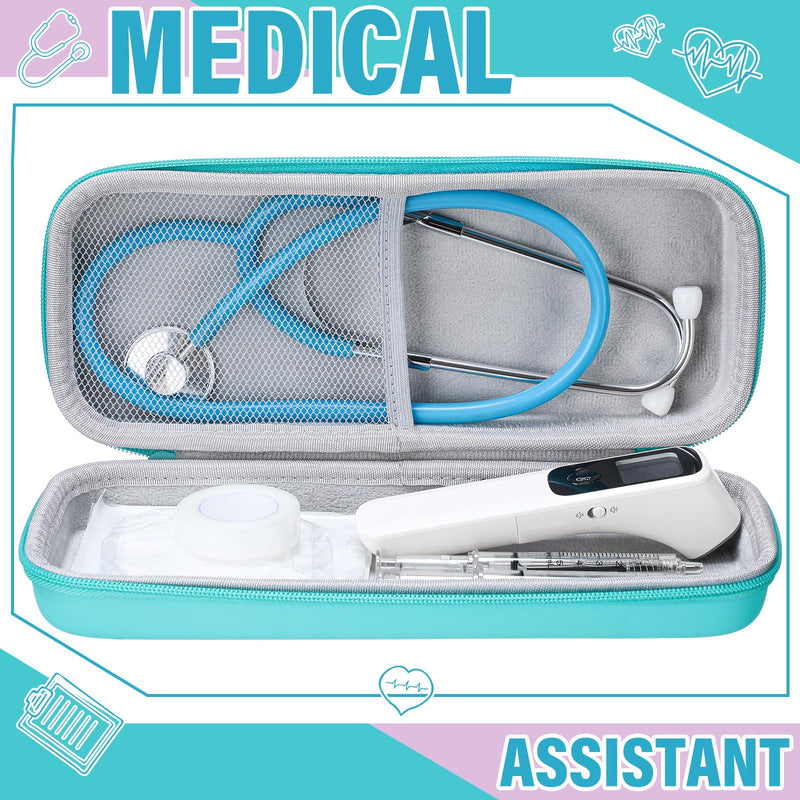 [Australia - AusPower] - Aliceset 3 Pcs Stethoscope Case Christmas Medical Assistant Gift Nursing School Essentials Stethoscope Bag with Mesh Pockets for Nurse Gift Hard Organizer Portable Travel Storage for Vet Medical Nurse 