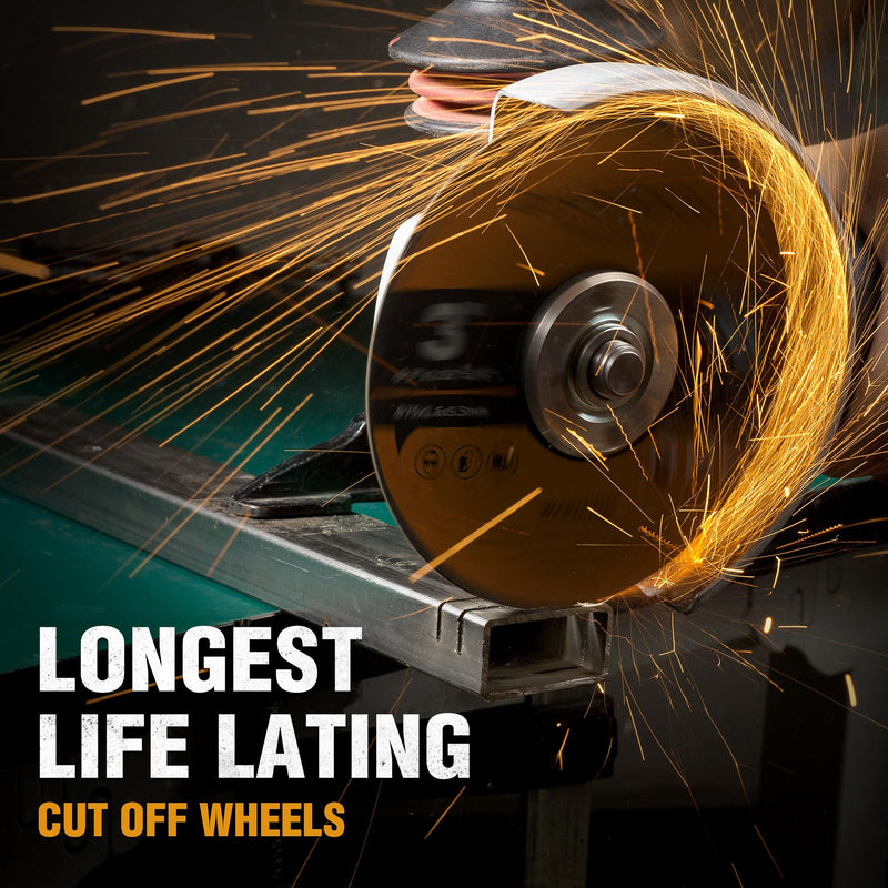 [Australia - AusPower] - 25 PCS 3 Inch Cut Off Wheels Metal and Stainless Steel Cutting Wheel for Angle Grinder 3"x1/16"x3/8"Cutting disc Die Grinder Cut Off Wheel Fits Any Angle Grinder Air Tool 25PCS 3 Inch Cut Off Wheels 