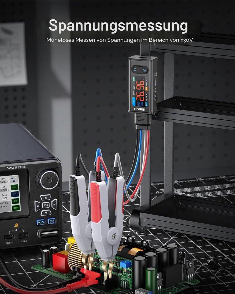 LCR Meter, 100 kHz LCR Meter with Tweezers, SMD Through-Through Component Tester, Automatic Sorting Comparison, Resistance, Inductance, Diode, Capacitor Tester, Full Band Scan LCR-ST2 ST2