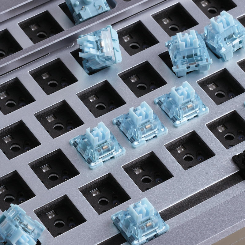 [Australia - AusPower] - Akko V3 Creamy Blue Pro Keyboard Switch with Dustproof Stem for Mechanical Gaming Keyboard, 5-Pin 45gf Pre Lubed Tactile Key Switches (45pcs) Creamy Blue V3 Pro 