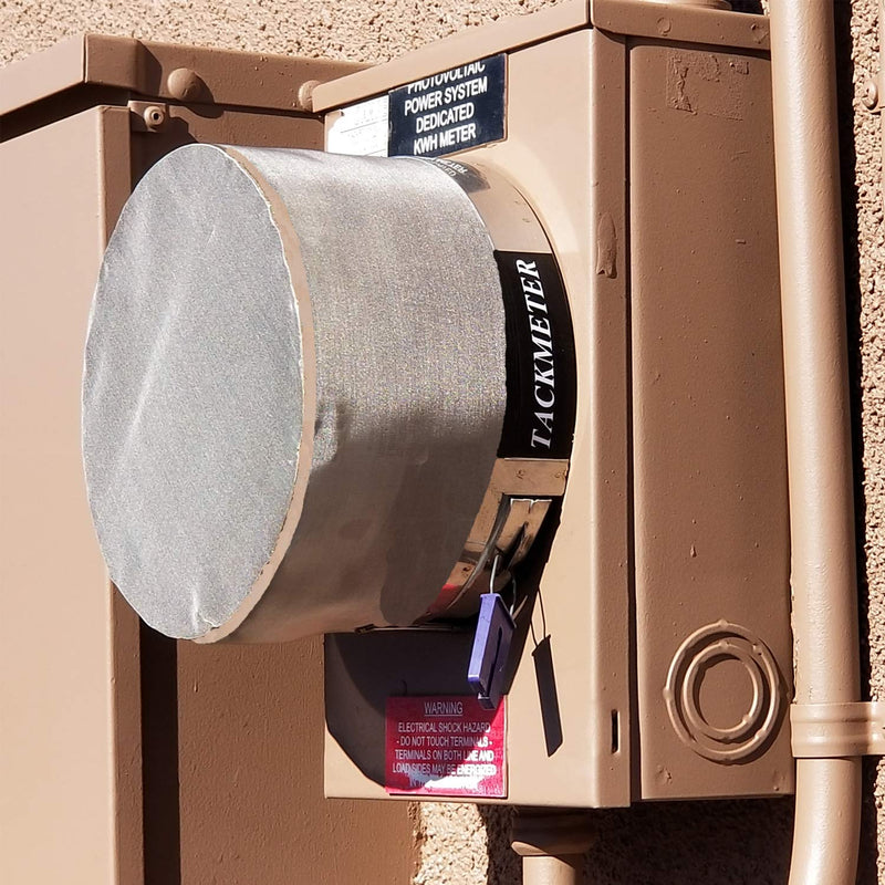 Smart Meter Cover Radiation Shield EMF Protection Faraday Cage Box Stainless Steel Adjustable