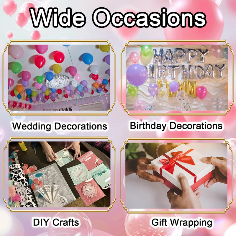 [Australia - AusPower] - 3300 Pieces Glue Points, Double Sided Balloon Tape, Mini Removable Adhesive Clear Balloon Sticky Dots for Crafts, Balloons, Stick Photos, Wedding Decoration 