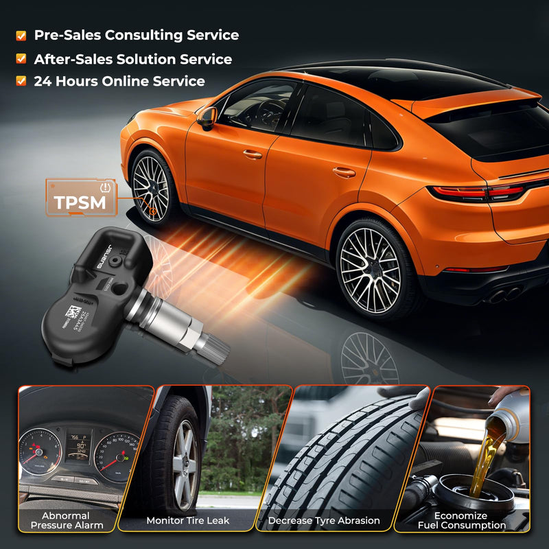 [Australia - AusPower] - 4-Pack Pre-programmed TPMS Sensor Tire Pressure Monitoring Sensor Compatible with Toyota Lexus, Camry Corolla, Avalon, RAV4, Prius, Tacoma, Tundra, C-HR, Venza, ES, GX, LC, LX, 315MHz 