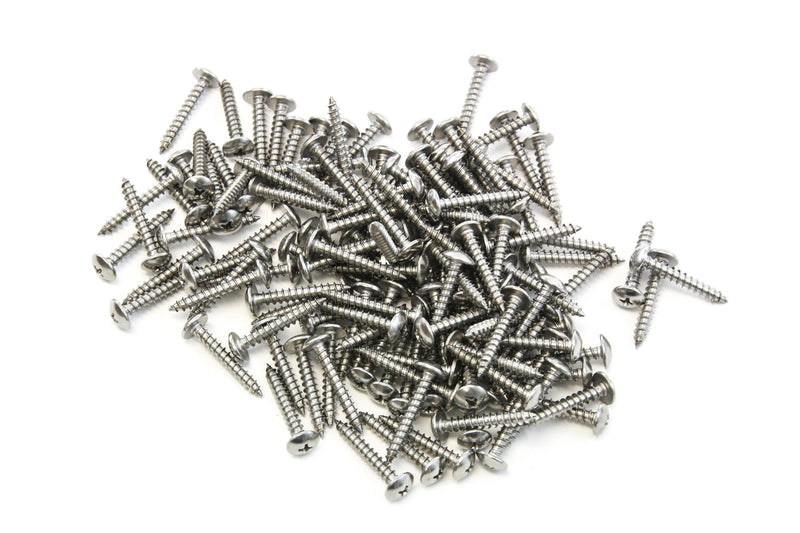 160 Piece Truss Head Screw Set for Dock Bumper Installation Marine Grade Stainless Steel 10 x 1-1/4 Inches SS 10 x 1-1/4" 160 Count - Screw Set