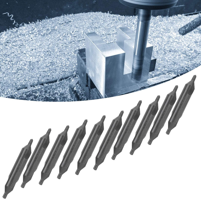 [Australia - AusPower] - 10pcs 3mm Pilot Drill Bit HSS Type A Pilot Drill Bit Industrial Processing Tool for Milling Machines Positioning Tools 