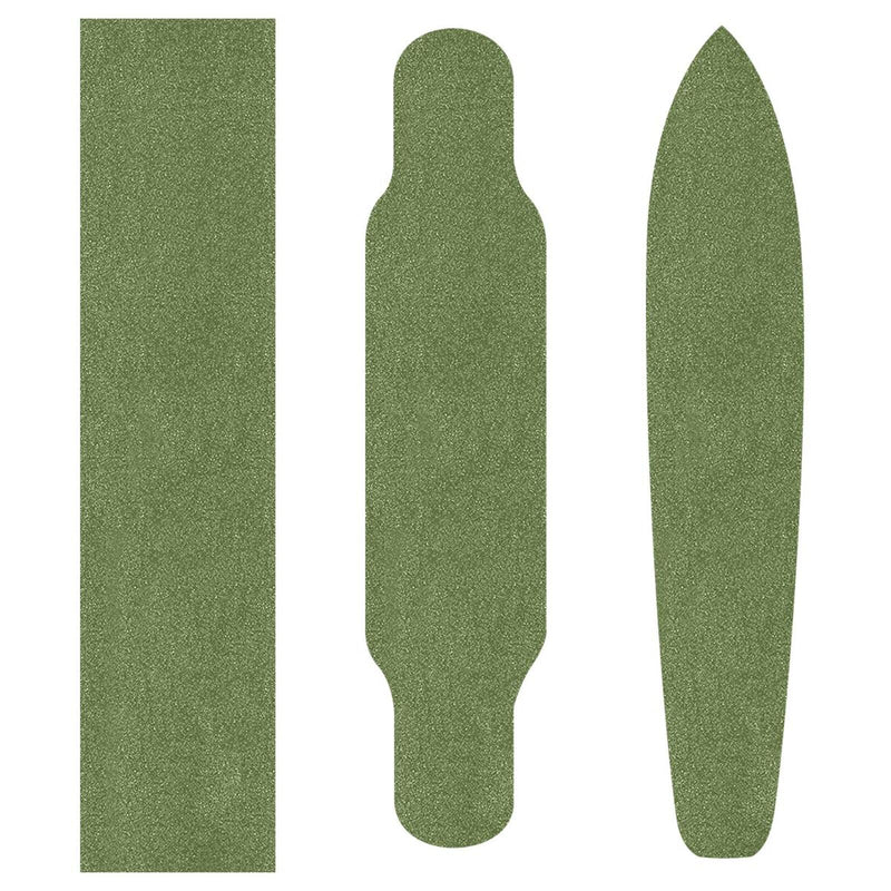 Dark Olive Green Solid Color Skateboard Grip Tape Bubble Free Waterproof Non-Slip Longboard Griptape Sheet for Skateboard, Rollerboard, Scooter, 33 x 9 Inch Dark Olive Green Solid Color